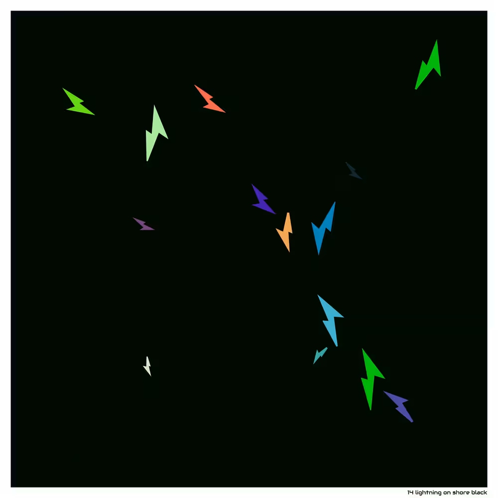 14 lightning shore black