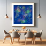 153 shards glowing moss of drift and fusion dining room