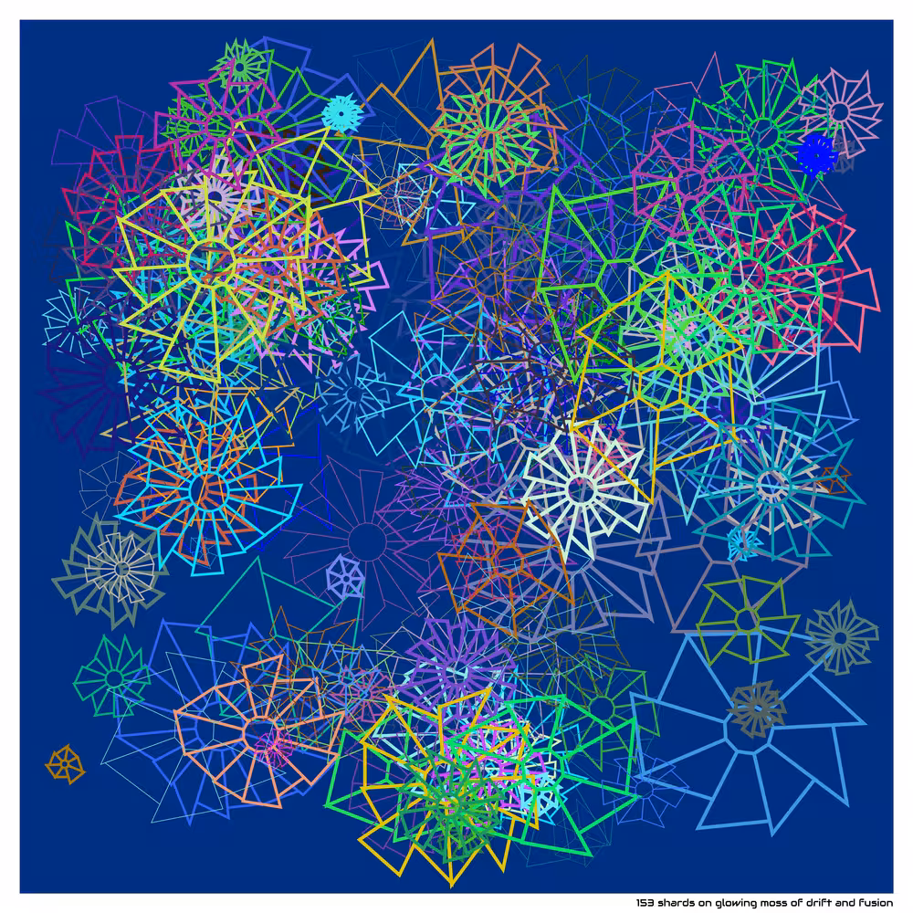 153 shards glowing moss of drift and fusion