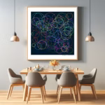 165 nonagons a vivid haze through verse dining room