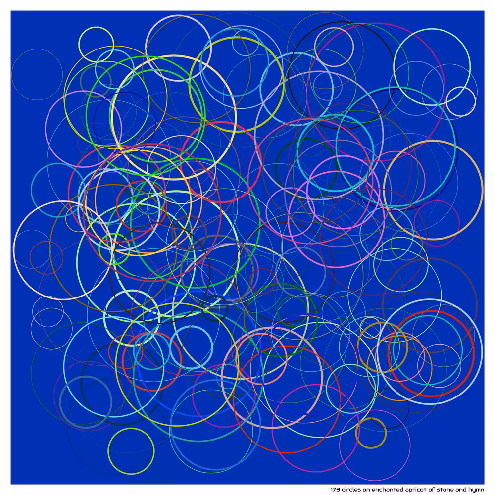 173 circles enchanted apricot of stone and hymn