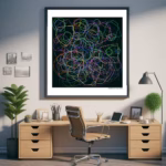 179 blobs bright black promise office