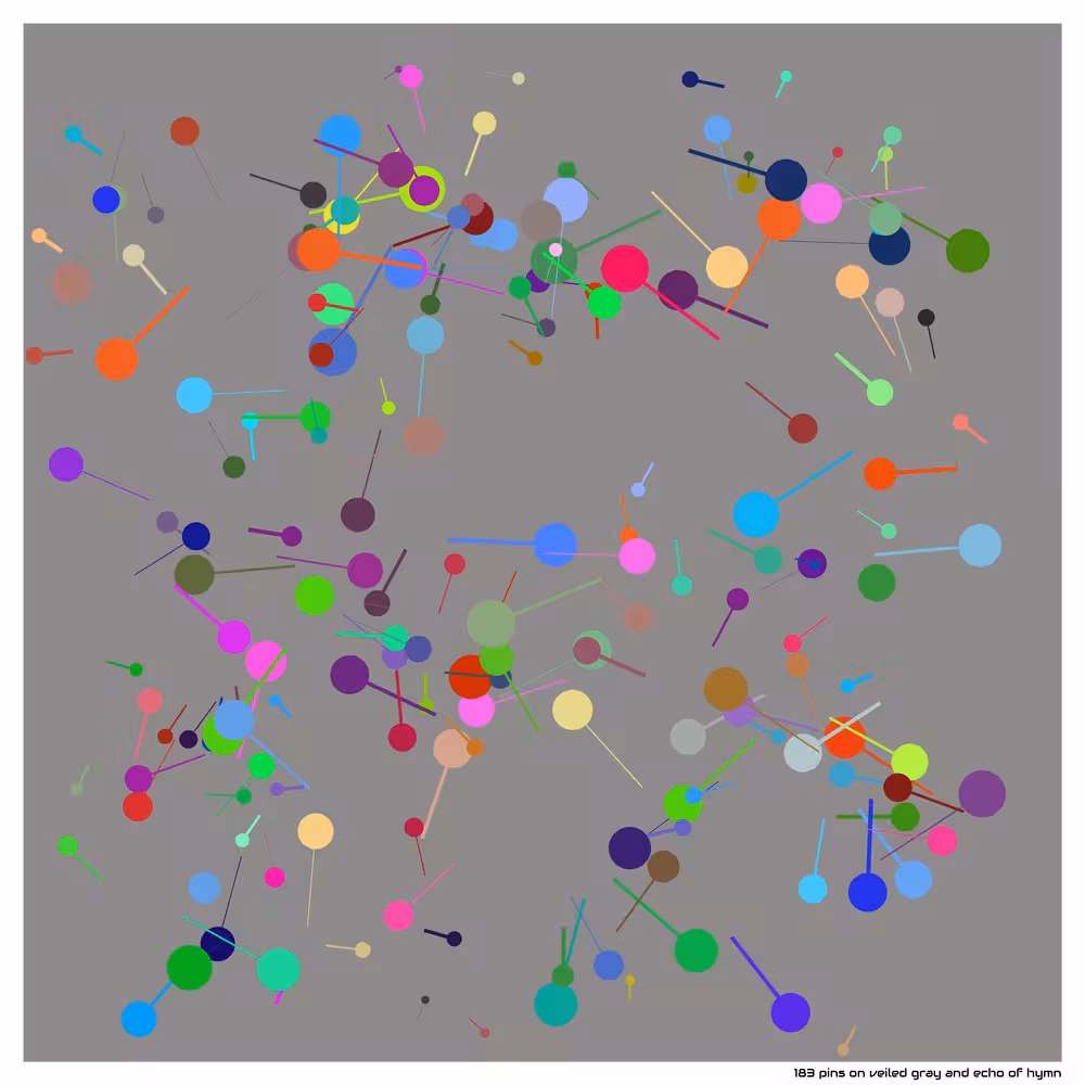 183 pins veiled gray and echo of hymn