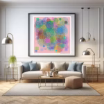 185 ripples faded rose and dust of comet living room