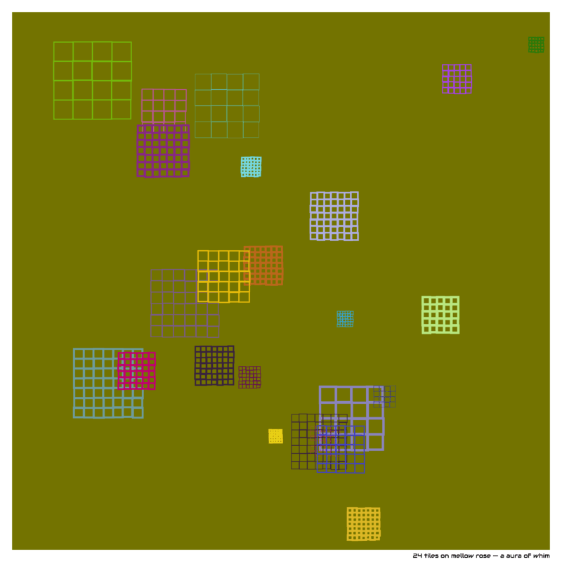 24 tiles mellowrose aauraofwhim