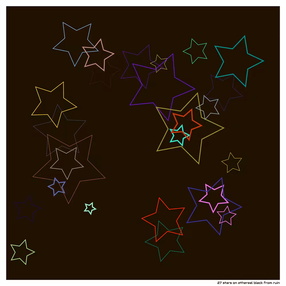 27 stars ethereal black from ruin