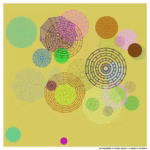 33 mazedisks mellow peach a tapestry of shore