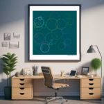 34 decagons dust within mirror office