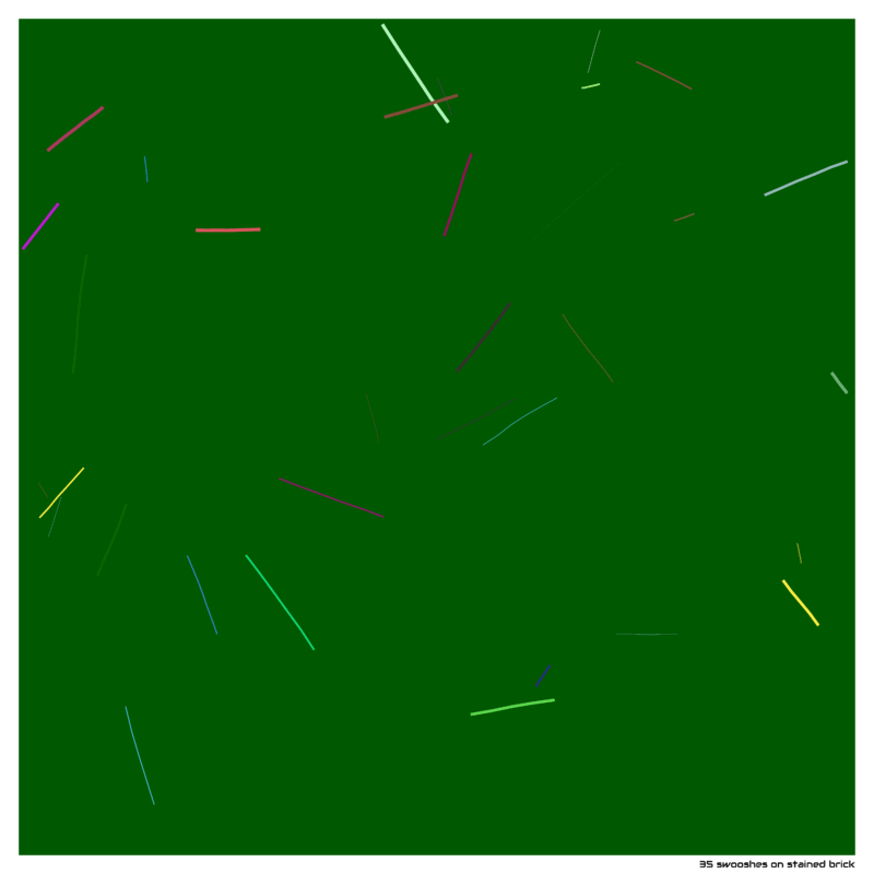 35 swooshes stainedbrick