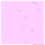 42 swooshes rose among frosted white