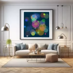 53 mazedisks ethereal blush chasing canvas living room