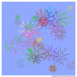 63 splashes golden midnight and bleached indigo