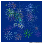 64 splashes infinite beige and velvety maroon