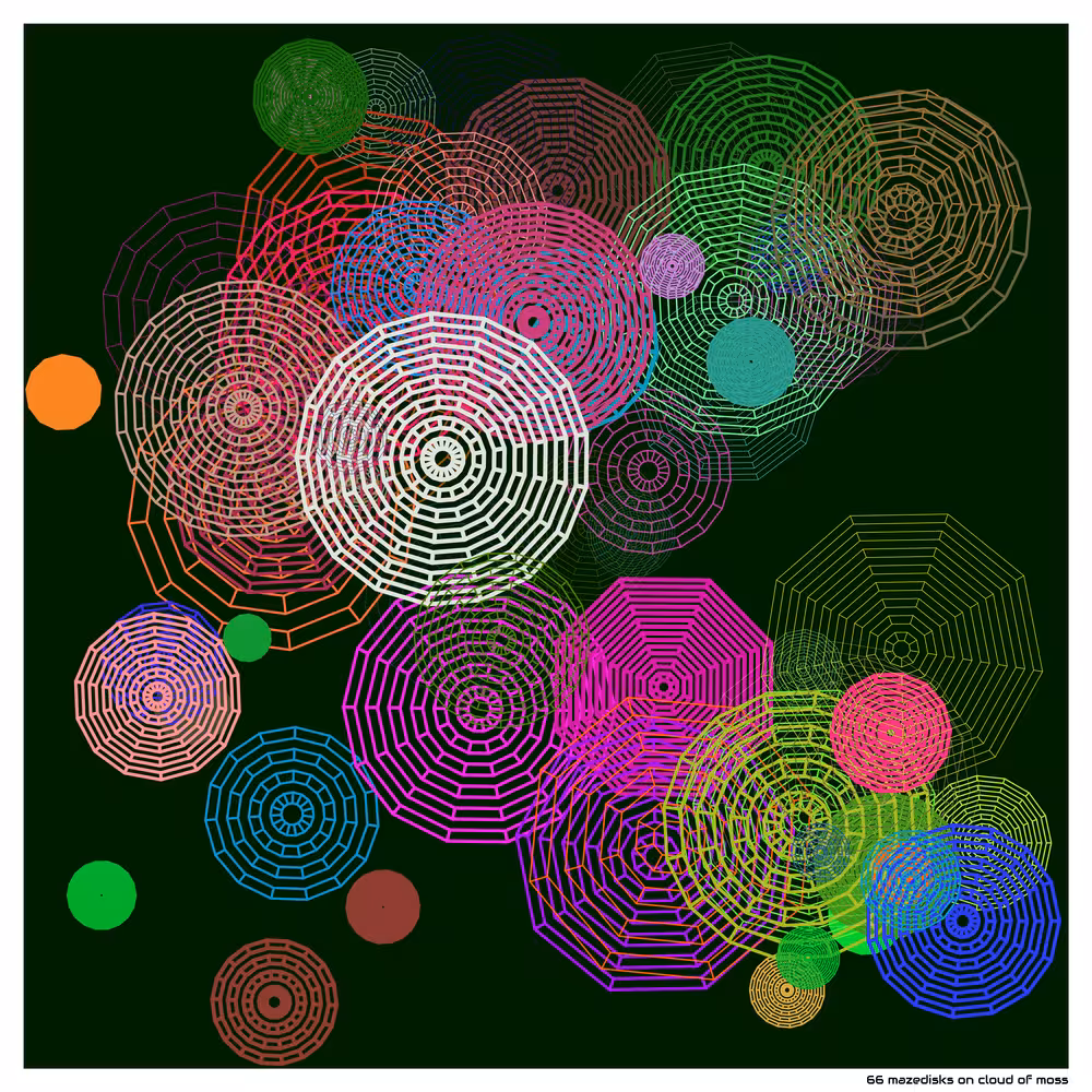 66 mazedisks cloud of moss