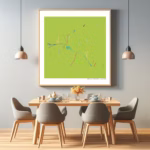 86 branches faded coffee a verse of drift dining room