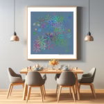 97 splashes silent shadow and mellow powder pink dining room